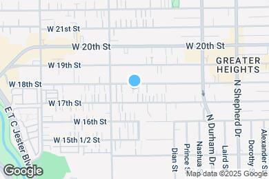 Map image of the property - 1006 W 18th St