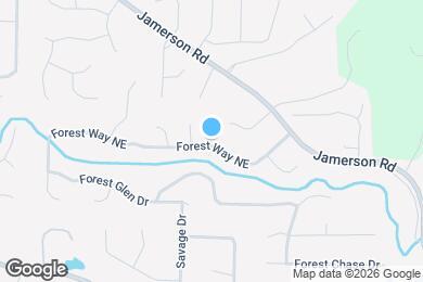 Map image of the property - 2679 Forest Way NE