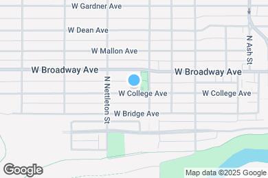 Map image of the property - 2124 W College Ave