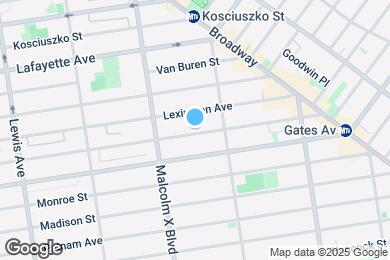 Map image of the property - 747 Quincy St