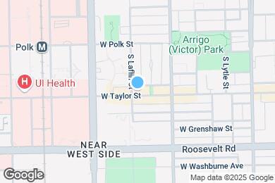 Map image of the property - 1452 W Taylor St