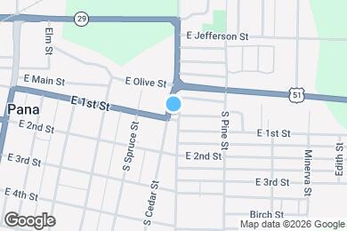 Map image of the property - 10 Cedar St