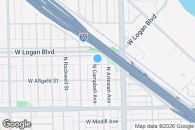 Map image of the property - 2531 N Campbell Ave