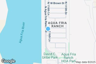 Map image of the property - 10162 N 116th Ln