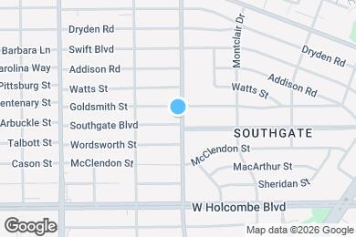 Map image of the property - 6310 Greenbriar Dr