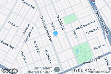Map image of the property - 3965 N 21st St