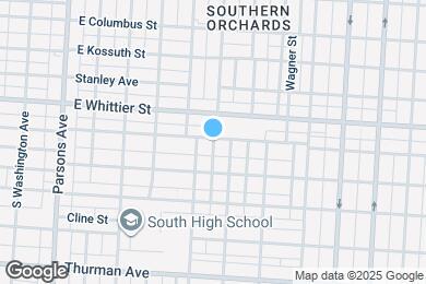 Map image of the property - 727 Reinhard Ave