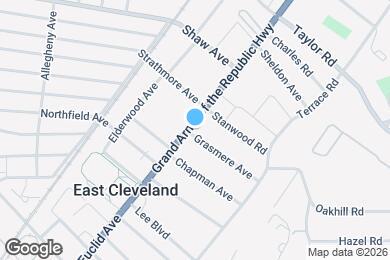 Map image of the property - 15000 Euclid Ave