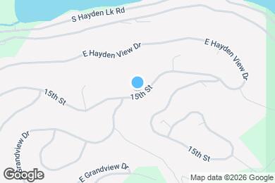 Map image of the property - 2783 E Lookout Dr