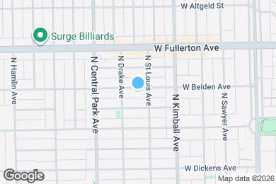 Map image of the property - 3513 W Belden Ave