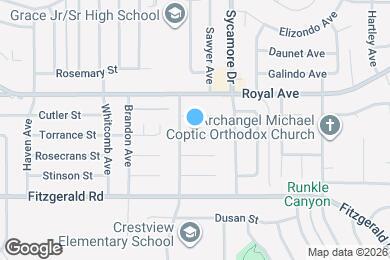 Map image of the property - 2433 Hansen Ct