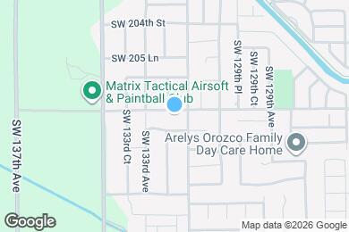 Map image of the property - 13220 SW 208th St