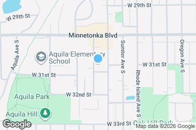 Map image of the property - 3055 Utah Ave S