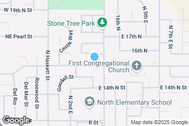 Map image of the property - 270 E 15th N St