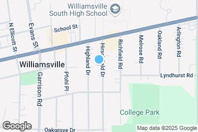 Map image of the property - 61 Hirschfield Dr