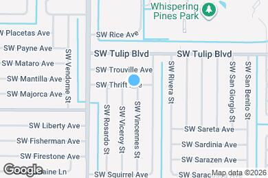 Map image of the property - 820 SW Thrift Ave