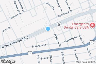 Map image of the property - 1627 Lacy St