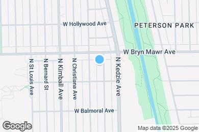 Map image of the property - 5530 N Sawyer Ave