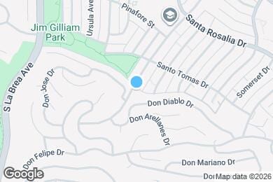 Map image of the property - 4150 Hillcrest Dr