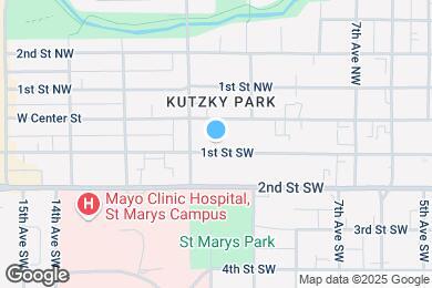 Map image of the property - 1005 1st St SW