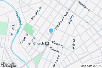 Map image of the property - 4328 Frankford Ave