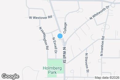 Map image of the property - 9917 N Waikiki Rd