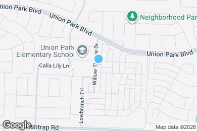 Map image of the property - 7213 Willow Thorne Dr
