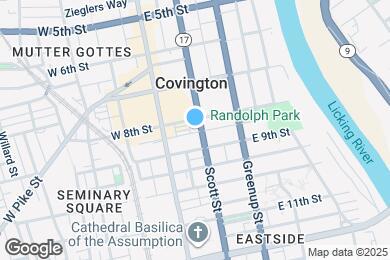 Map image of the property - 805 Scott St