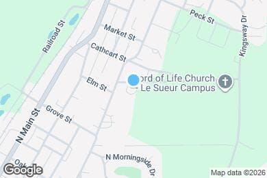 Map image of the property - Hillcrest Apartments