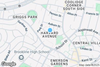 Map image of the property - 53 Harvard Ave
