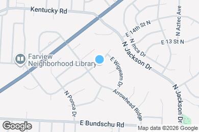 Map image of the property - 18717 E Blackhawk Trail