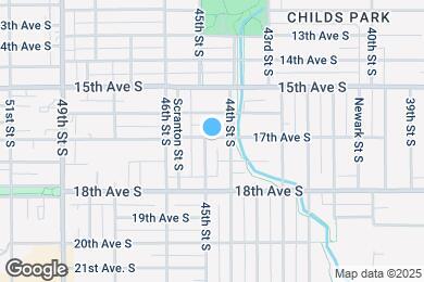 Map image of the property - 1700 45th St S