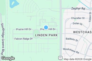 Map image of the property - 1933 Prairie Hill Dr