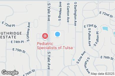Map image of the property - 7403 S Yale Ave