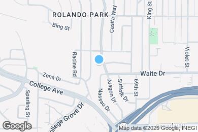 Map image of the property - 3822 Aragon Dr