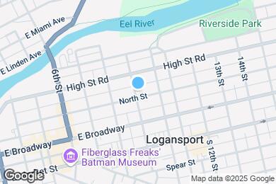 Map image of the property - 900 North St