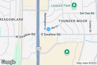 Map image of the property - 204 E Swallow Rd