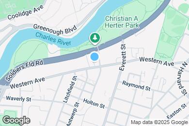 Map image of the property - 365 Western Ave