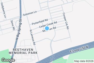 Map image of the property - 1206 Milltown Rd