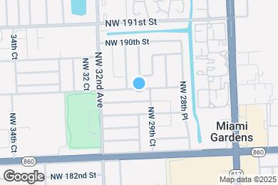 Map image of the property - 2970 NW 187th St