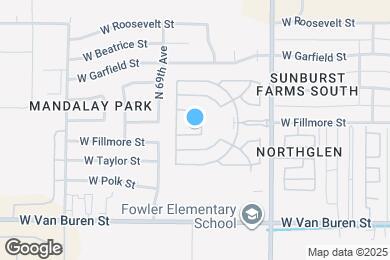 Map image of the property - 6832 W Fillmore St