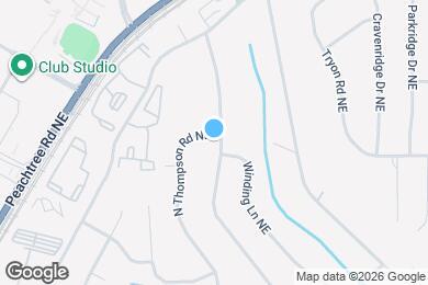 Map image of the property - 2824 Ashford Rd NE