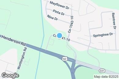 Map image of the property - 4100 Benttree Dr