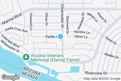 Map image of the property - 2117 Clearwater Dr