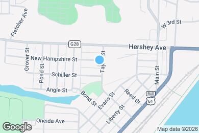 Map image of the property - 209 Taylor St