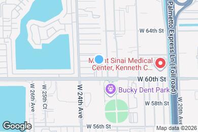 Map image of the property - 2319 W 60th St