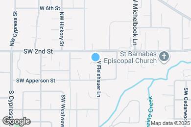 Map image of the property - 113 SW Fleishauer Ln
