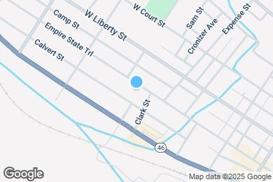 Map image of the property - 707 W Dominick St