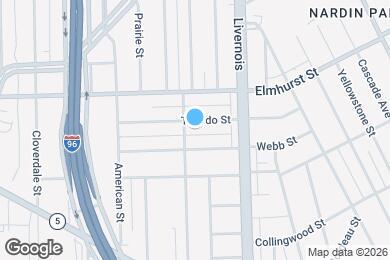 Map image of the property - 6405 Tuxedo St