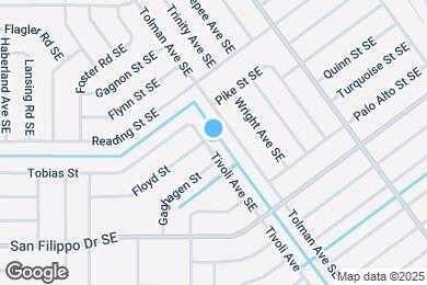 Map image of the property - 2751 Tivoli Ave SE